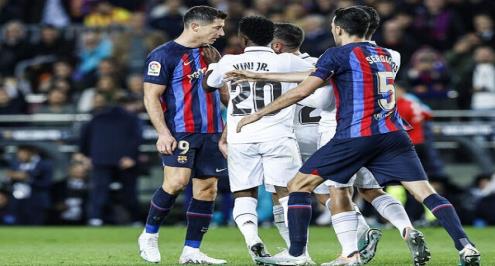 فينيسيوس ضد ليفاندوفسكي.. تشكيل كلاسيكو الصيف بين ريال مدريد وبرشلونة